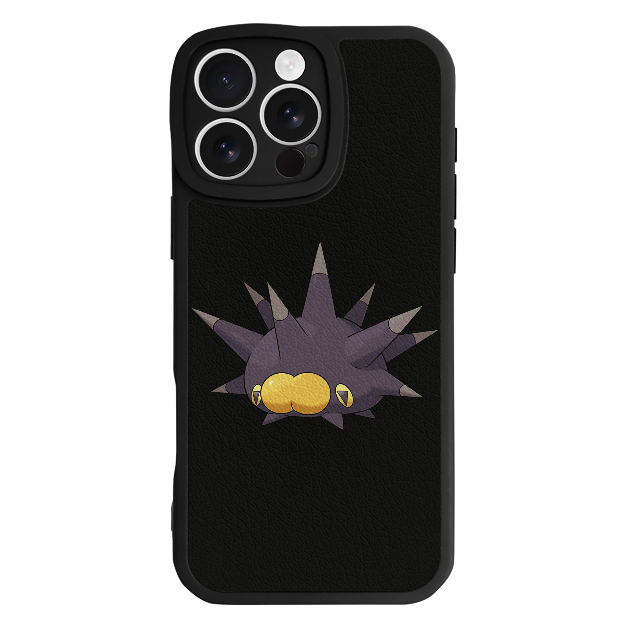 （画像用） ポケットモンスター Pokémon 【iPhone 16シリーズ対応】シリコンスマホケース（レザー調） 材質：シリコン